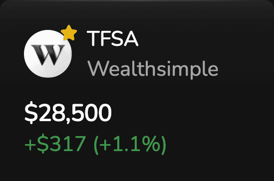 Wealthsimple TFSA
