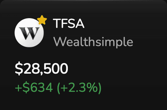 Wealthsimple TFSA